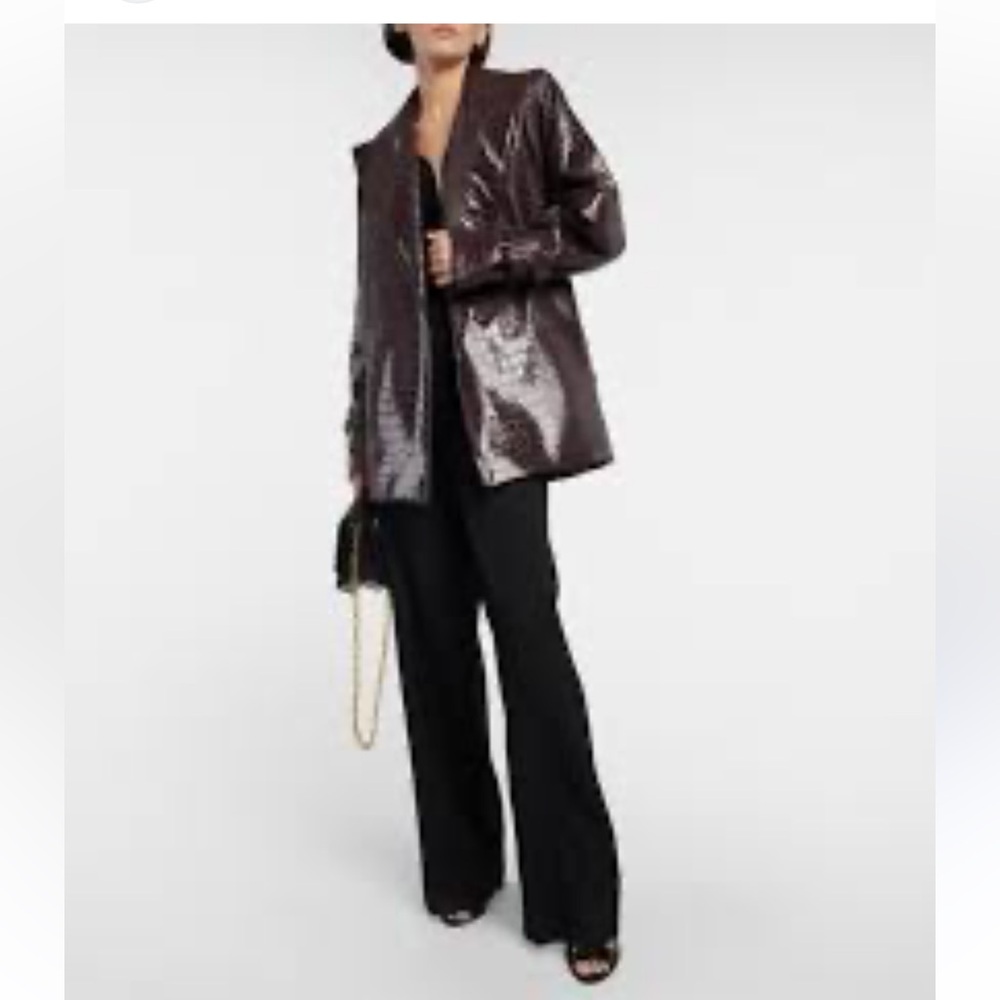 ROTATE BiRGERCHRISTENSEN  Vegan Leather Jacket